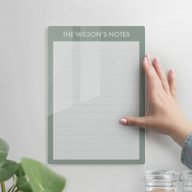 Personalised Acrylic Message Board