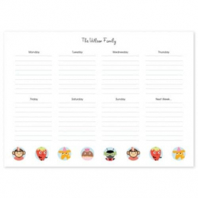 Tinyme Weekly Personalised Paper Planner
