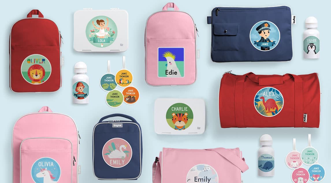 personalised backpack kids